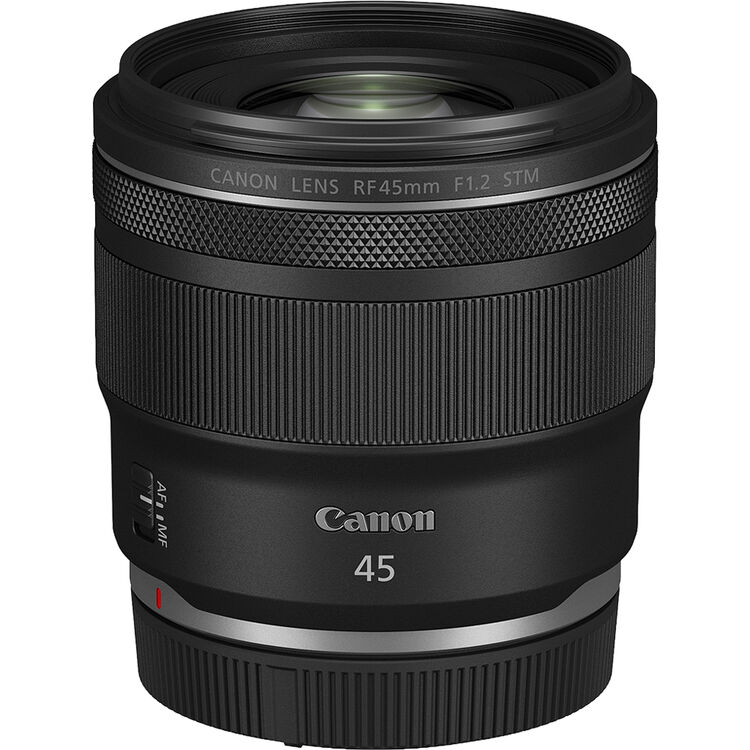 Canon RF 45mm F/1.2 STM stock image from B&H Photo.