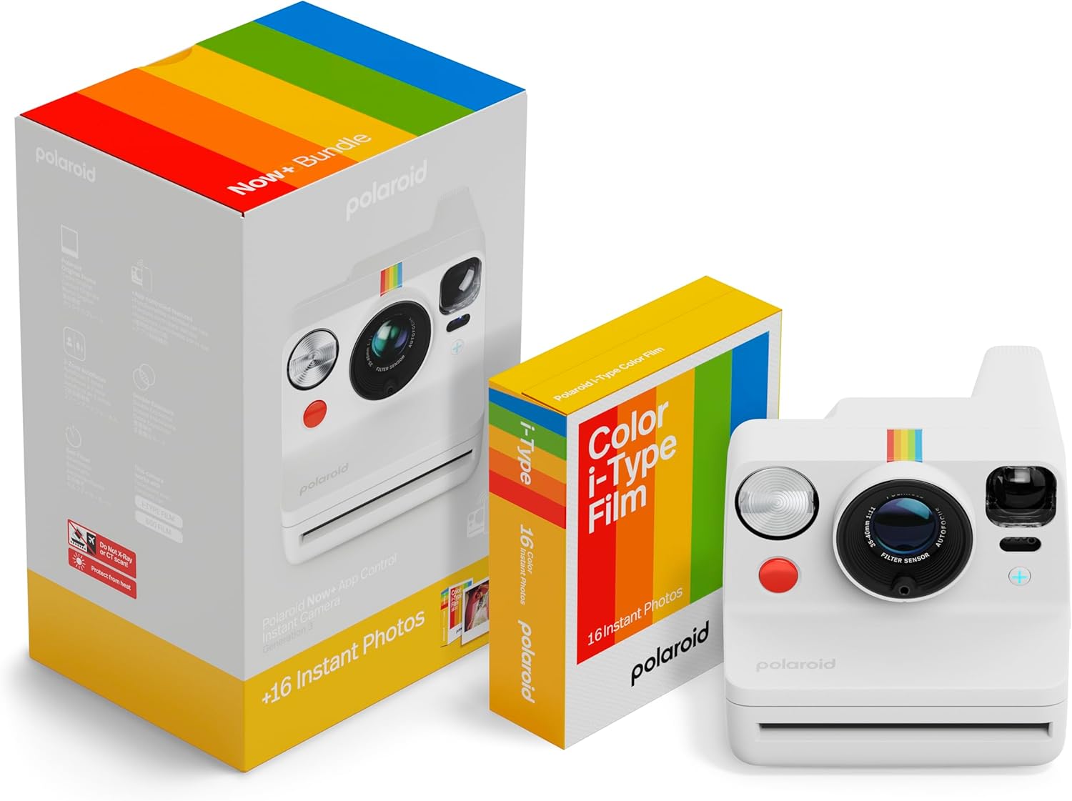stock image of Polaroid Now+