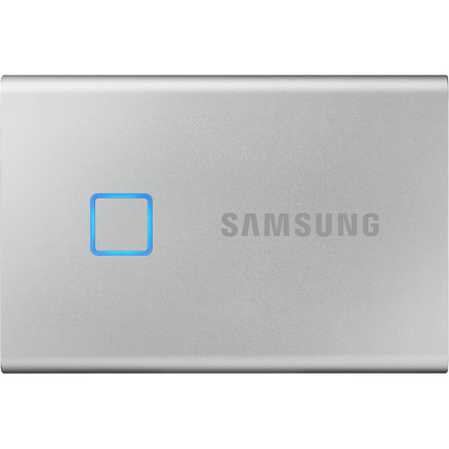 Product image of the Samsung T7 Touch external SSD hard drive