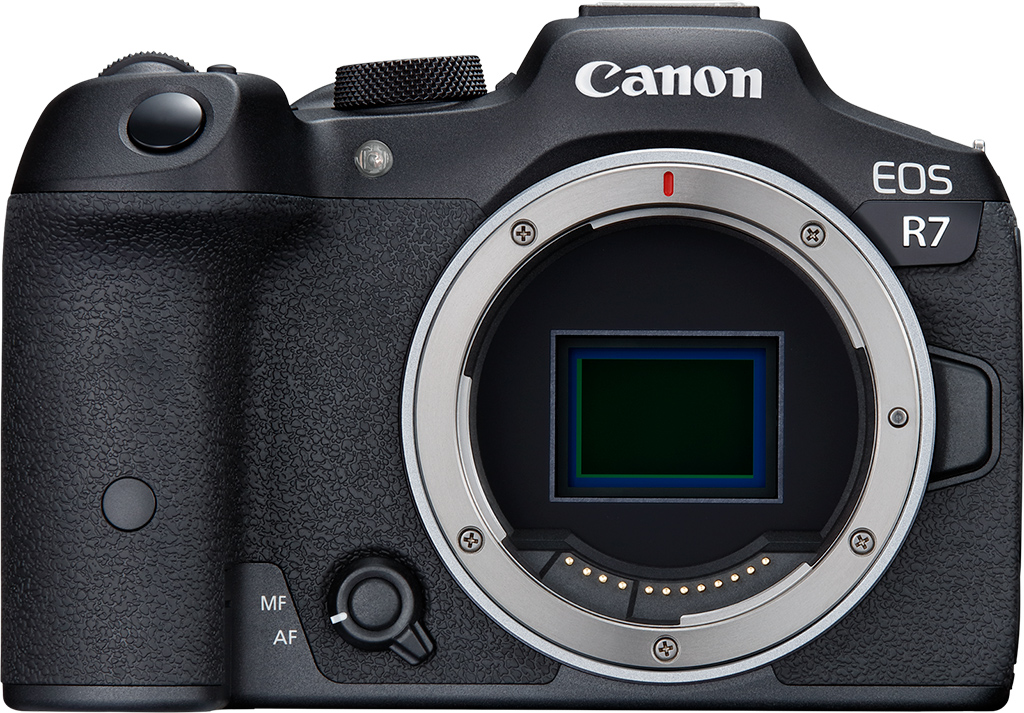 Stock image of the Canon EOS R7